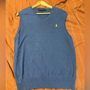 Ralph Lauren Blue Vintage Sweater Vest